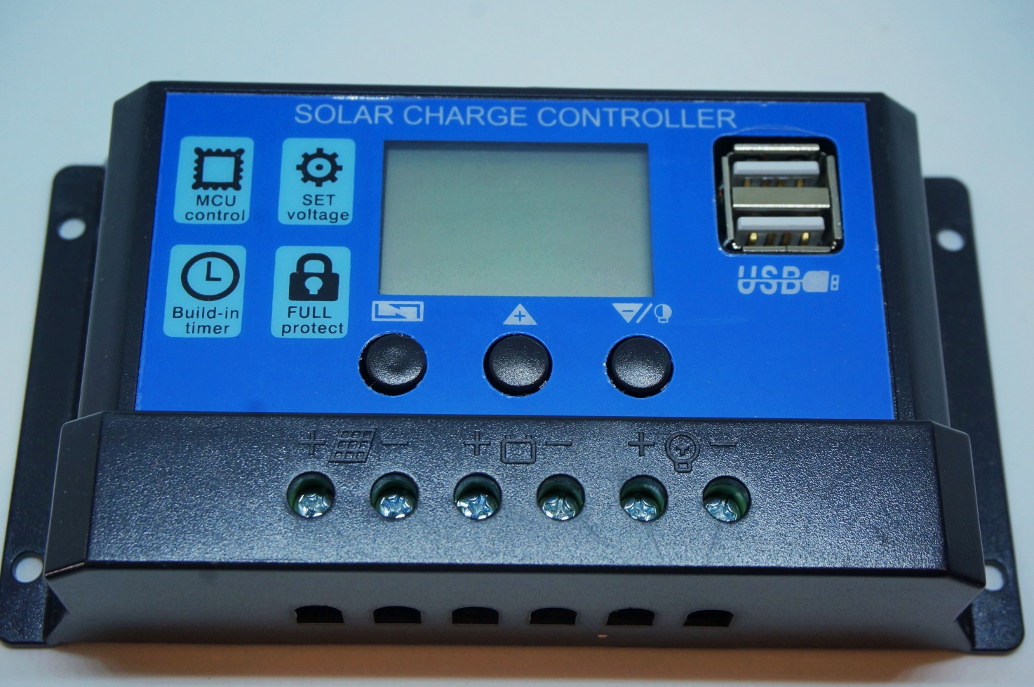 12/24V 20A PWM solar controller