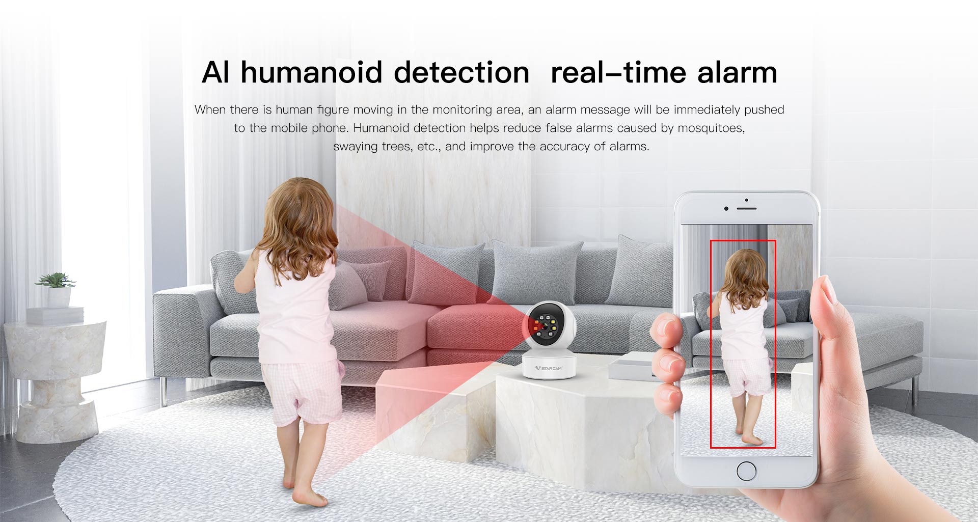 Vstarcam CS49L กล้องวงจรปิดระบบ IP WIFI 3 MP Color Night Vision มีไมค์และลำโพงในตัว BY BILLIONAIRE SECURETECH CS49L