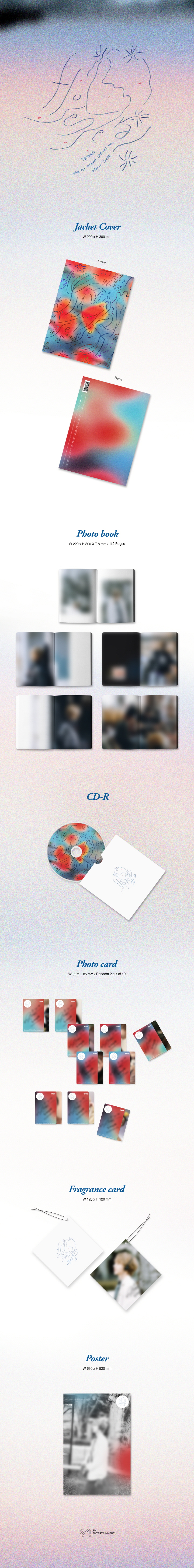 [PRE-ORDER] YESUNG - 1st Album "Sensory Flows" (Special ver.)