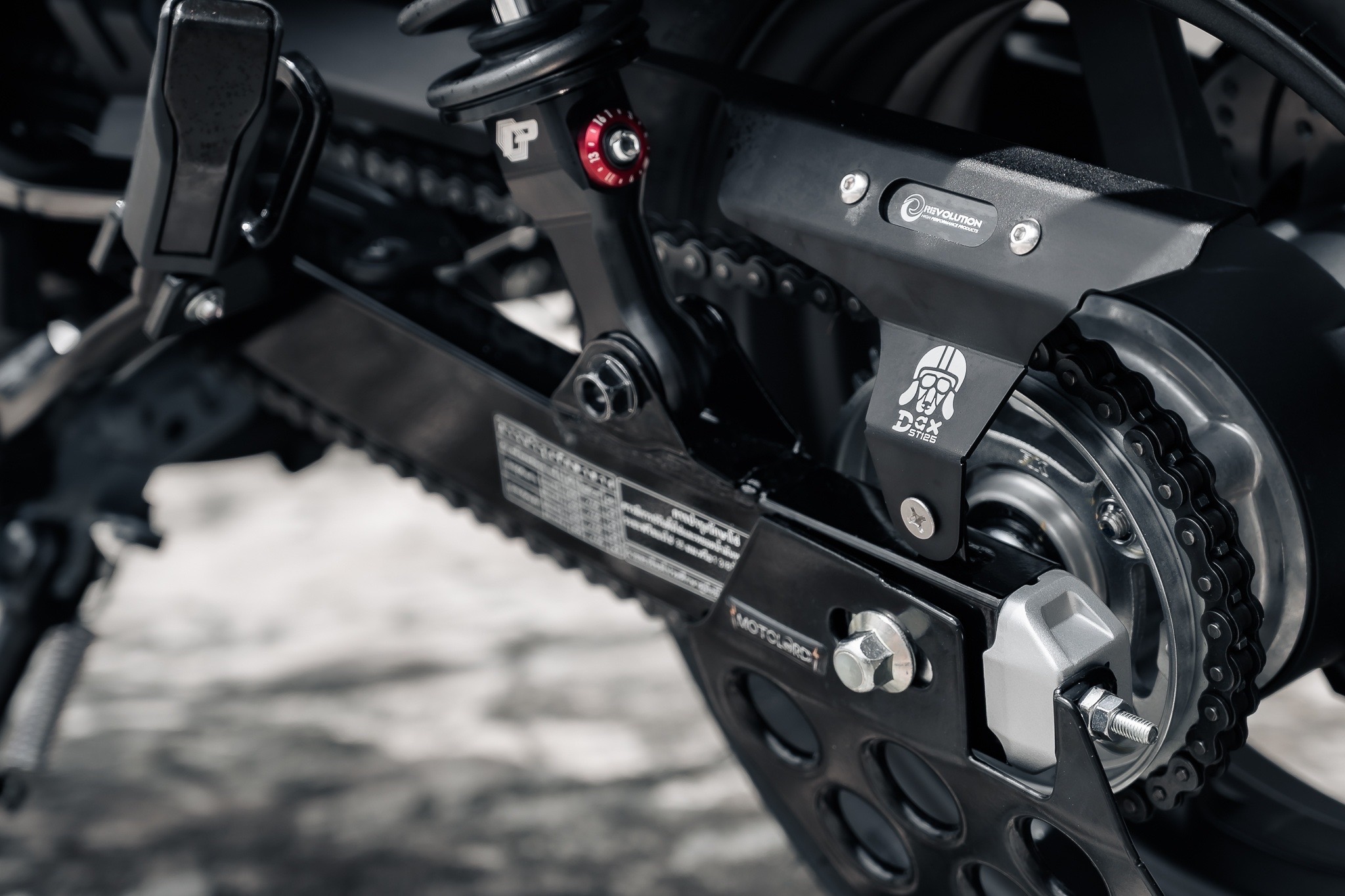 DAX 125 หมาดำ