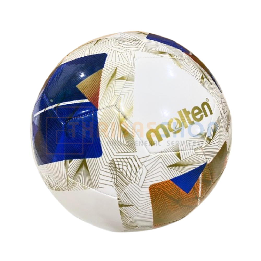 (ของแท้ 100%) ฟุตบอล Molten รุ่น F5N1000-TH ลูกฟุตบอลหนังเย็บ TPU เบอร์ 5 ลายช้างศึก คิงส์คัพ รุ่นใหม่