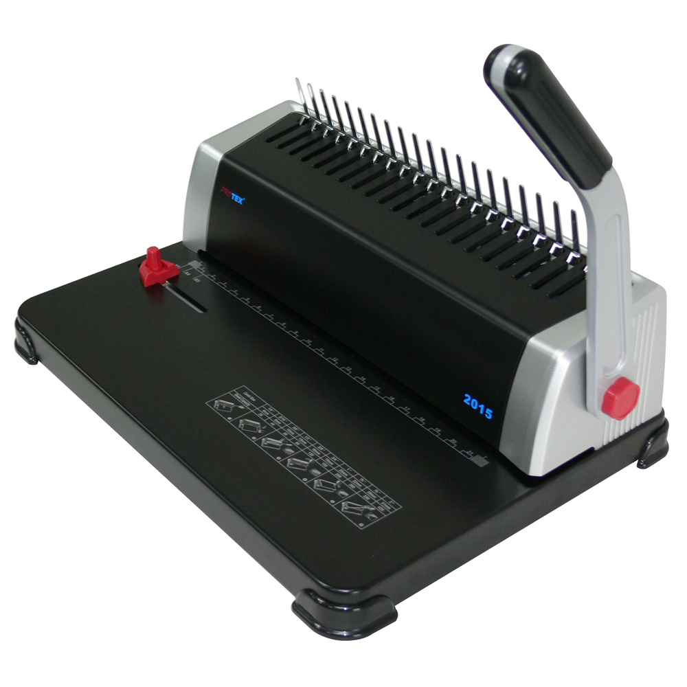 เครื่องเข้าเล่ม 21 ห่วง PROTEX รุ่น HP5012(2015)