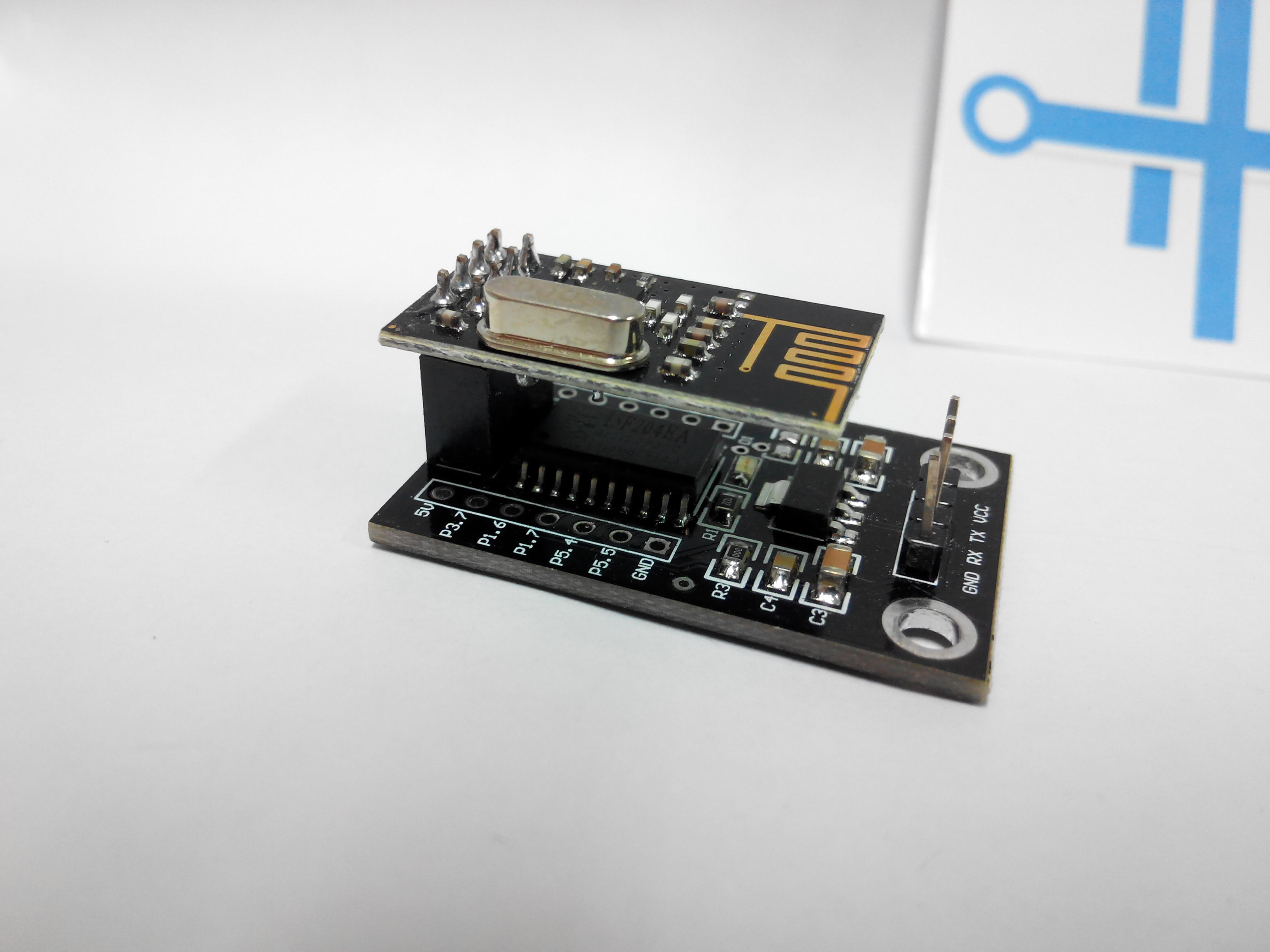 STC15F204 + nRF24L01 wireless