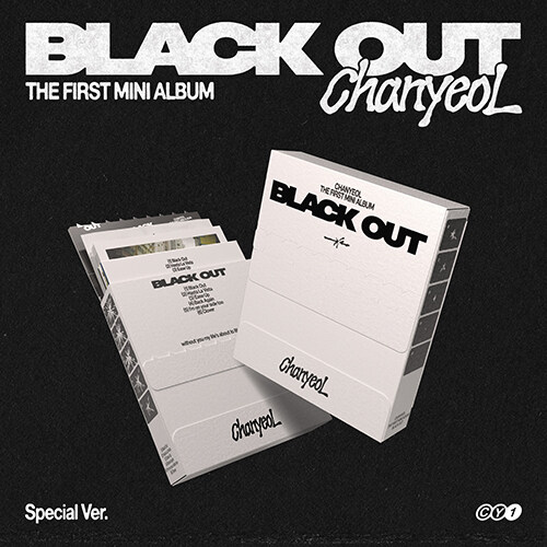 [PRE-ORDER] CHANYEOL - 1st Mini Album "BLACK OUT" (Special ver.)