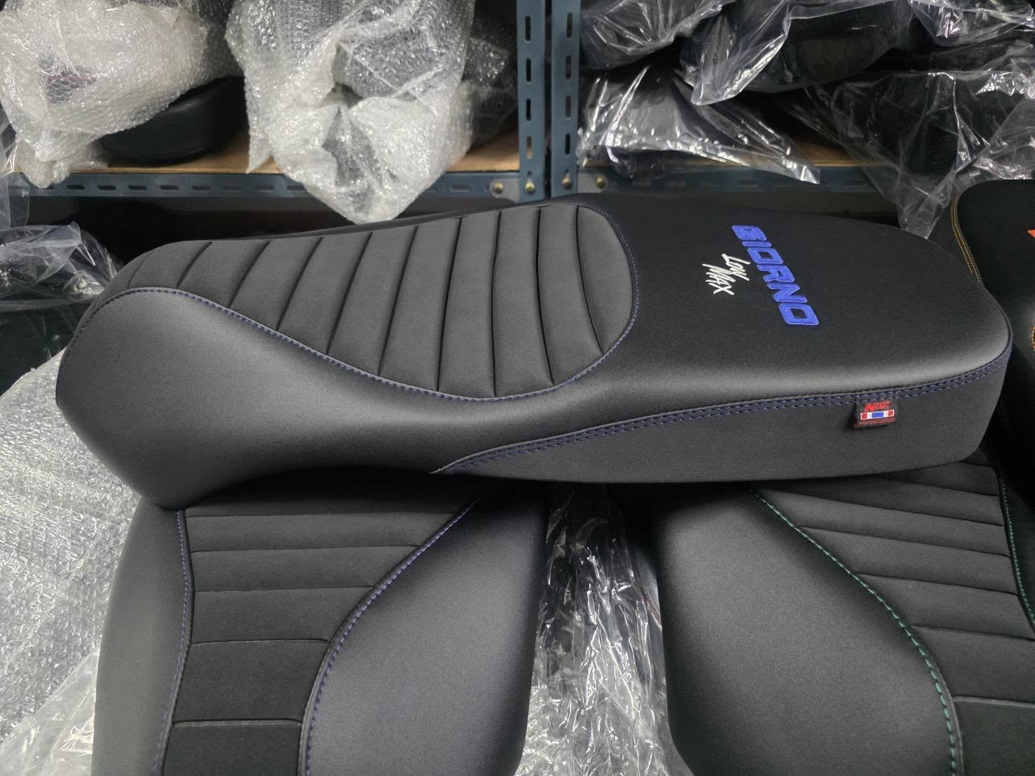 เบาะ Giorno+ ทรงเวสป้า โครงเทียม/โครงแท้ หน่อยวัดด่าน เทียมขาด 2500.- / แท้สับ 2000.- /แท้ขาด 3000.-