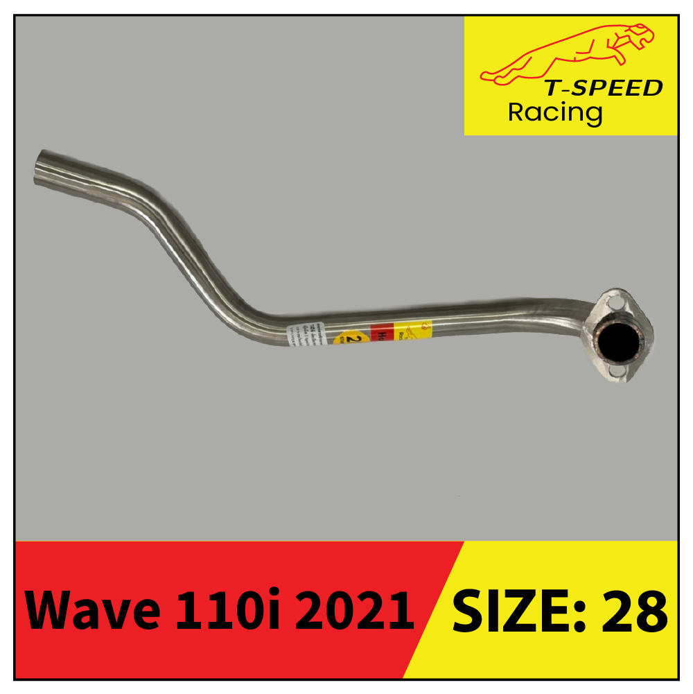 คอท่อ Honda WAVE 110i Year 2021 🔩 Stainless steel แท้ เกรด 304 หนา: 1.2 มิลลิเมตร มีขนาดให้เลือก: 22 m.m. ราคา 350 บาท 25 m.m. ราคา 350 บาท 28 m.m. ราคา 450 บาท
