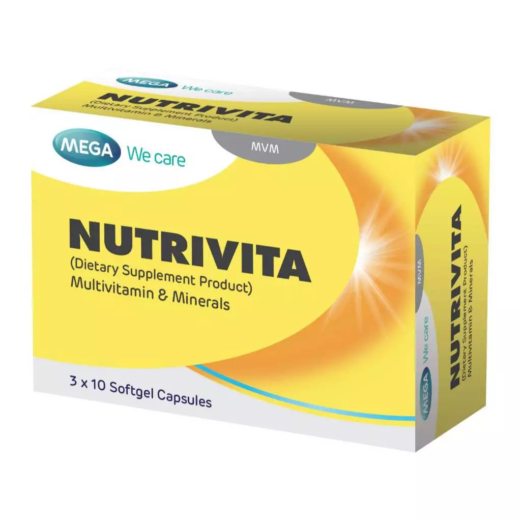 MEGA WE CARE NUTRIVITA 30S นูทริไวต้า #9225
