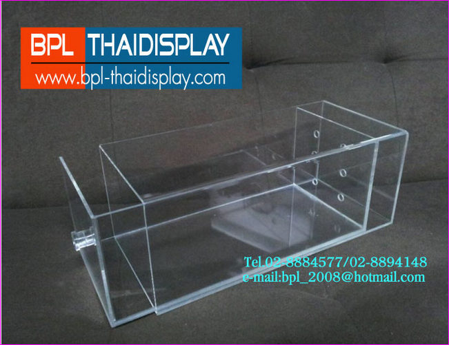 กล่องใส่ขนมเค้ก รุ่นมีลิ้นชัก