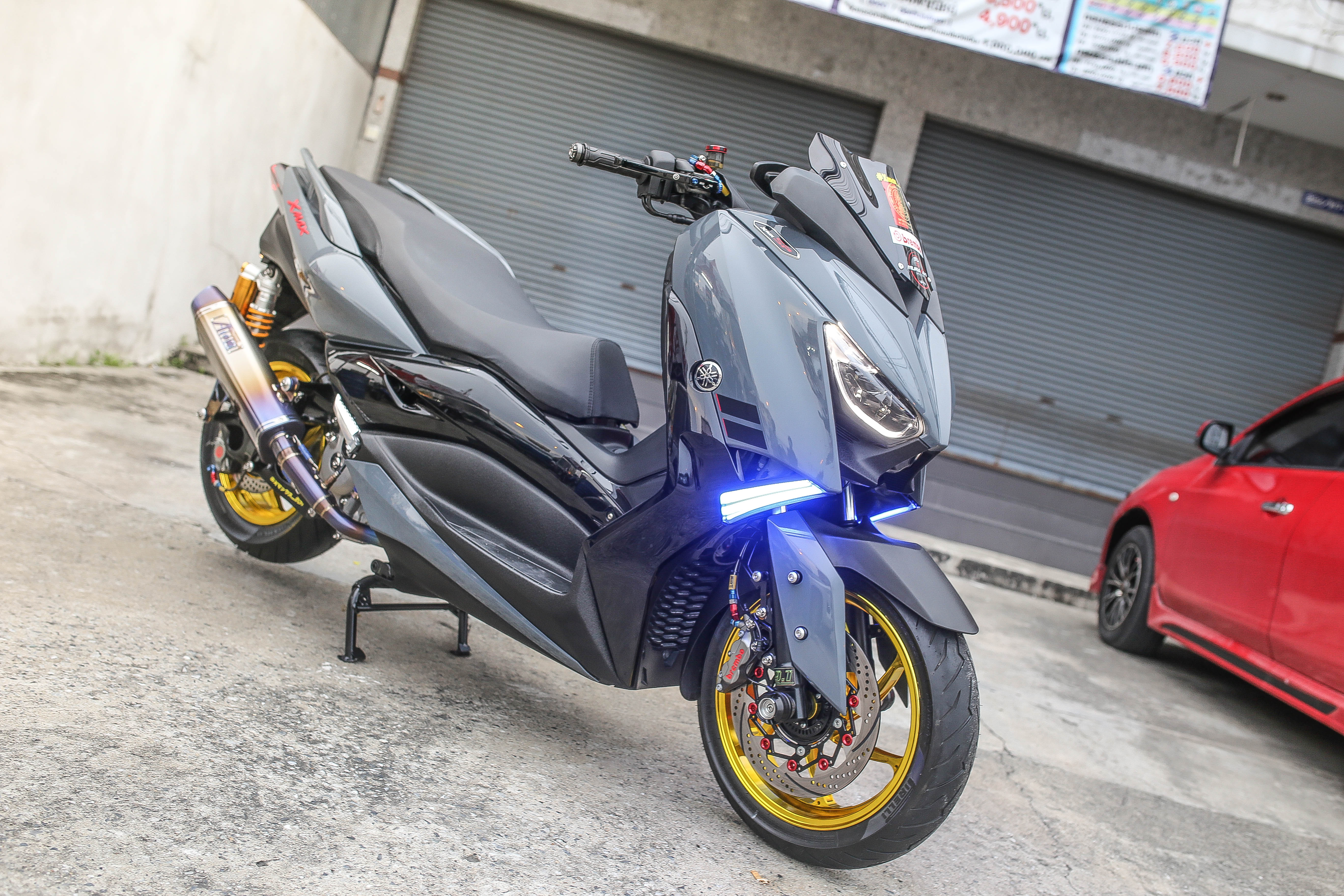 ล้อแม็กXmax Racingpower น้ำหนักเบา แข็งแรง มีประกันสินค้า มีสีทอง แดง น้ำเงิน ดำ ม่วง เขียว