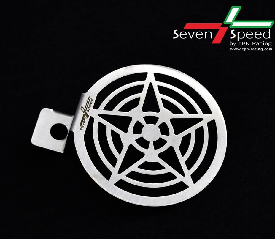 บังแตร สแตนเลส CB150R Stainless Horn Cover for Honda CB150R มี 3 ลายให้เลือก -ลายดาว -ลายรังผึ้ง -ลายแคปซูล ราคา250