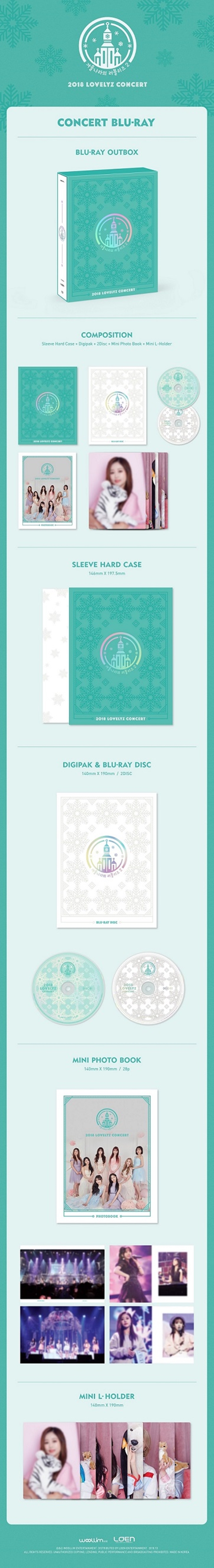 [PRE-ORDER] LOVELYZ - 2018 Lovelyz Concert "LOVELYZ IN WINTERLAND 2" (2BLU-RAY)