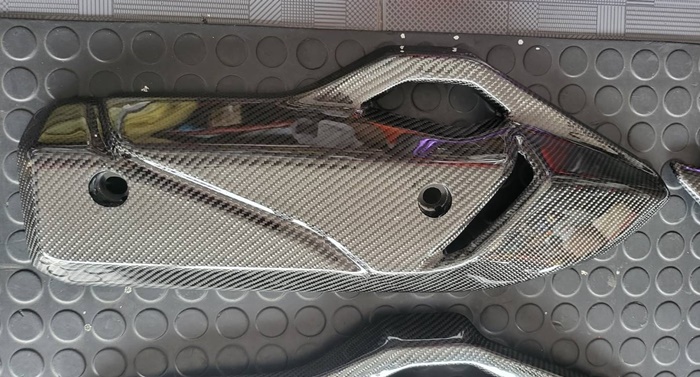 เคฟล่าร์ คาร์บอน Click160 ชิ้นงานเบิกศูนย์หุ้มผ้าแท้