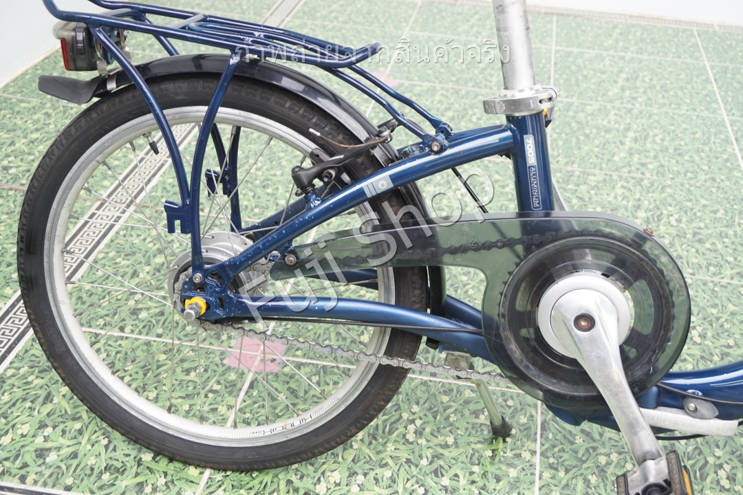 จักรยานพับได้ญี่ปุ่น - ล้อ 20 นิ้ว - มีเกียร์ - อลูมิเนียม - Dahon Ciao P8 - สีน้ำเงิน [จักรยานมือสอง]
