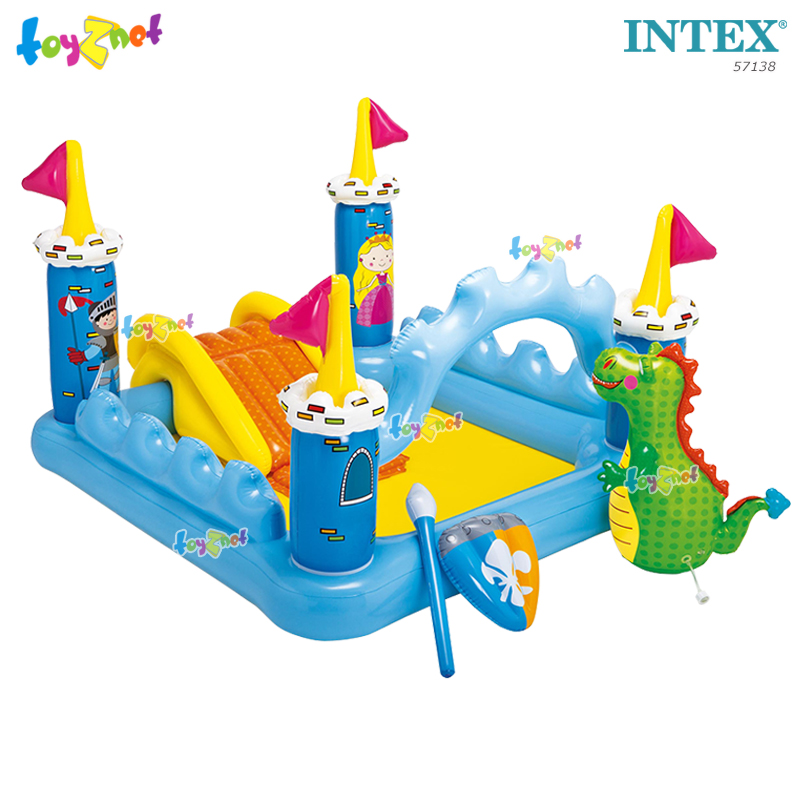 Intex Fantasy Castle Play Center no.57138 + DQI Air Pump