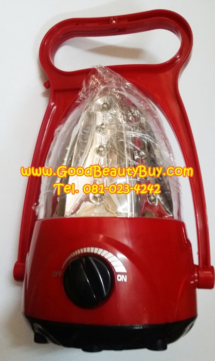 ตะเกียงไฟฟ้า ชาร์จไฟบ้านได้ LED Rechargeable Camping Lantern รุ่น 30LED