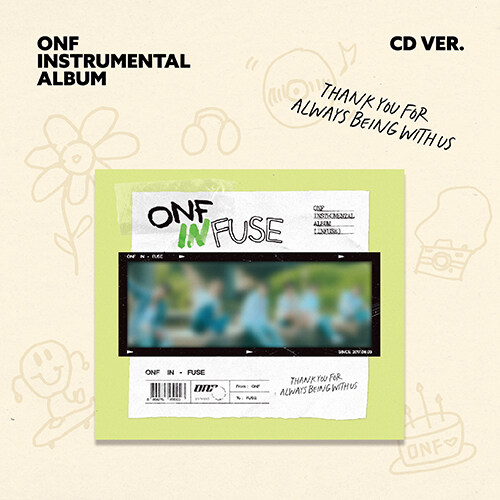 [PRE-ORDER] ONF - Instrumental Album "INFUSE" (CD ver.)