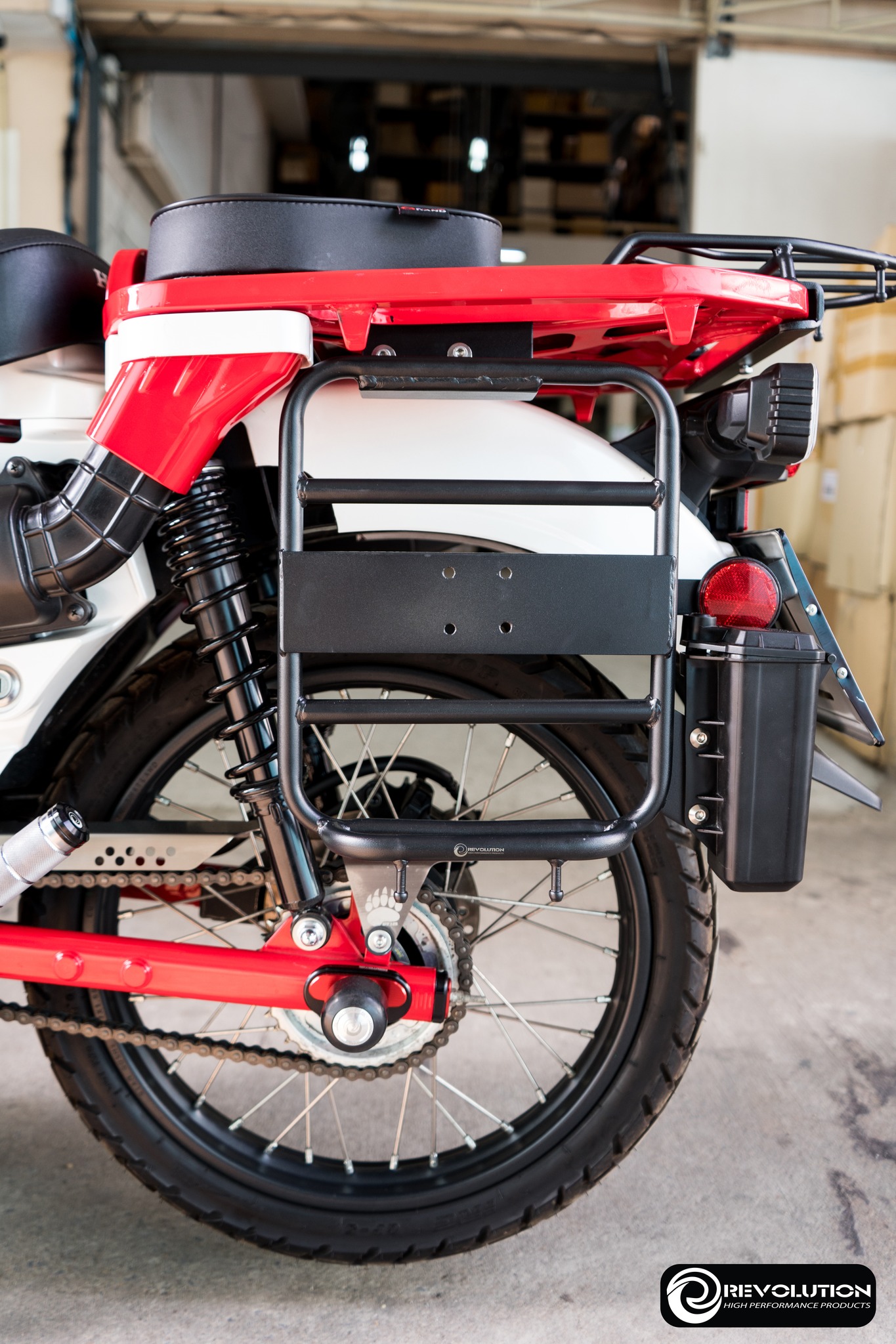 ตะแกรงข้างเบาะ(เหล็ก) REVOLUTION CT-125