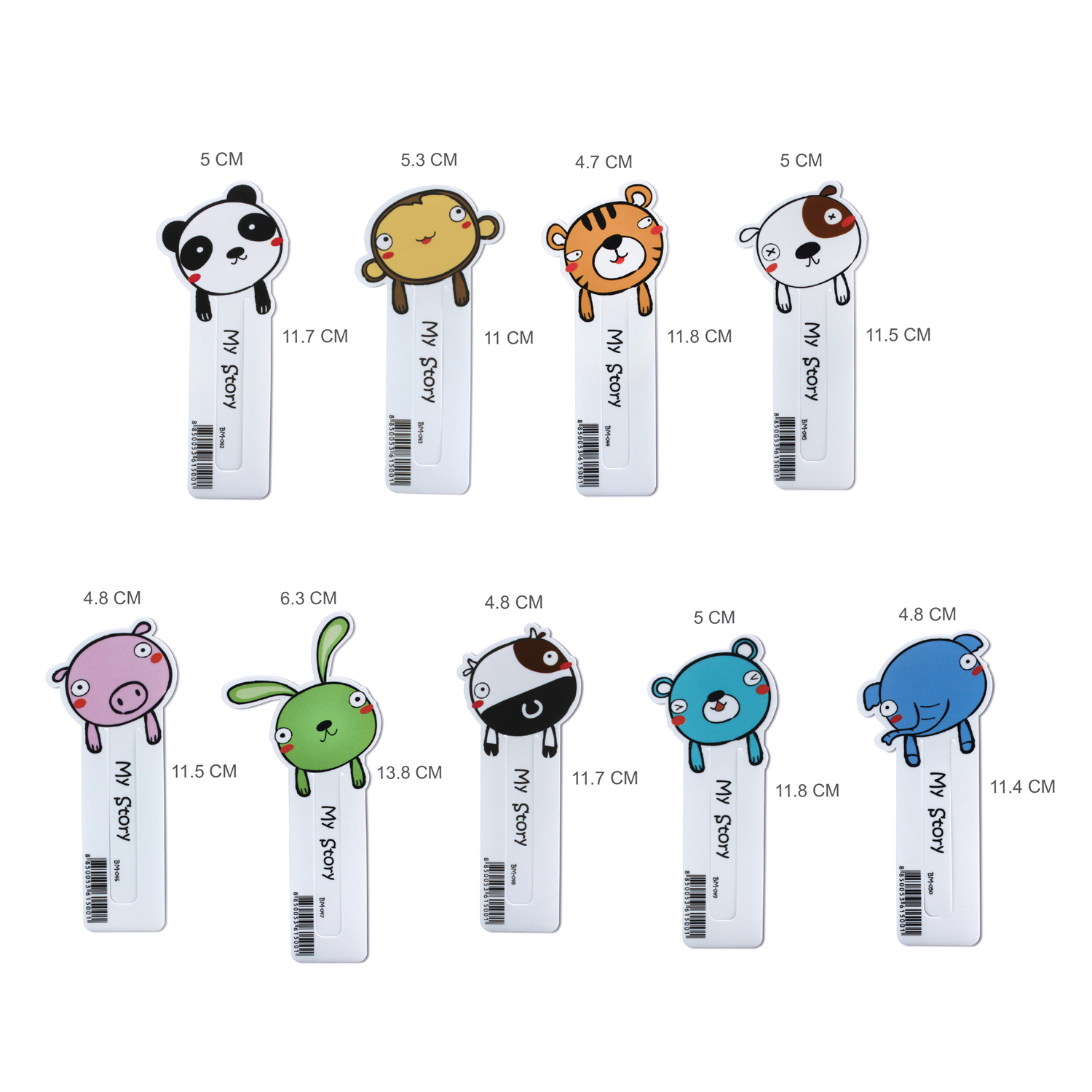 Printed Bookmarks My Story