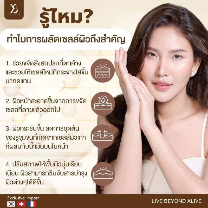 รู้ไหมการผลัดเซลส์ผิวถึงสำคัญ