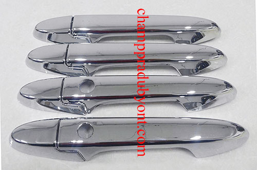 ครอบมือเปิดประตูโครเมี่ยม HONDA JAZZ 14-16 (รุ่น TOP)