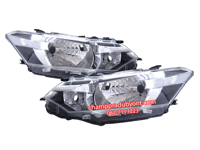 ไฟหน้า TOYOTA VIOS 13-16 รุ่น J และ E