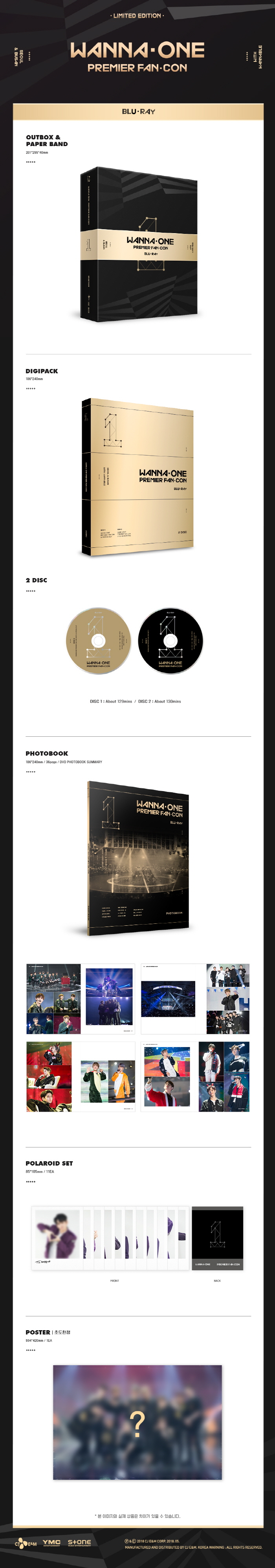 [PRE-ORDER] WANNA ONE - WANNA ONE PREMIER FAN-CON (2BLU-RAY)