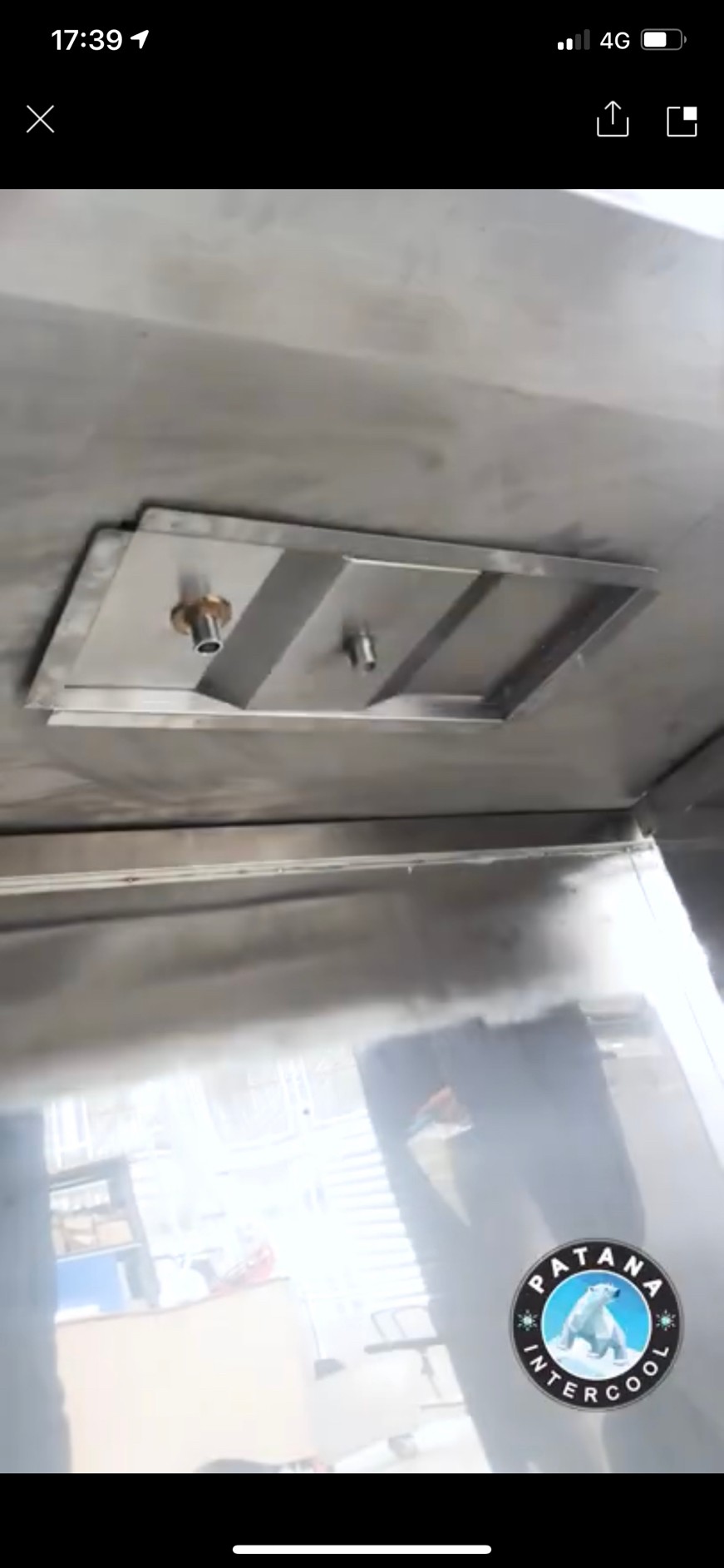 Rinser ที่ฉีดล้างแก้ว 1 หัวฉีดหัวหมี ลายรังผึ้ง สีดำ