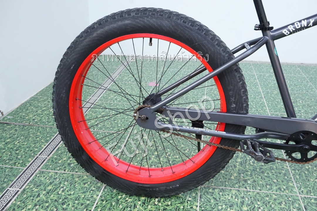 จักรยานญี่ปุ่น - ล้อ 26 นิ้ว - Fixed Gear - Bronx - สีดำ [จักรยานมือสอง]