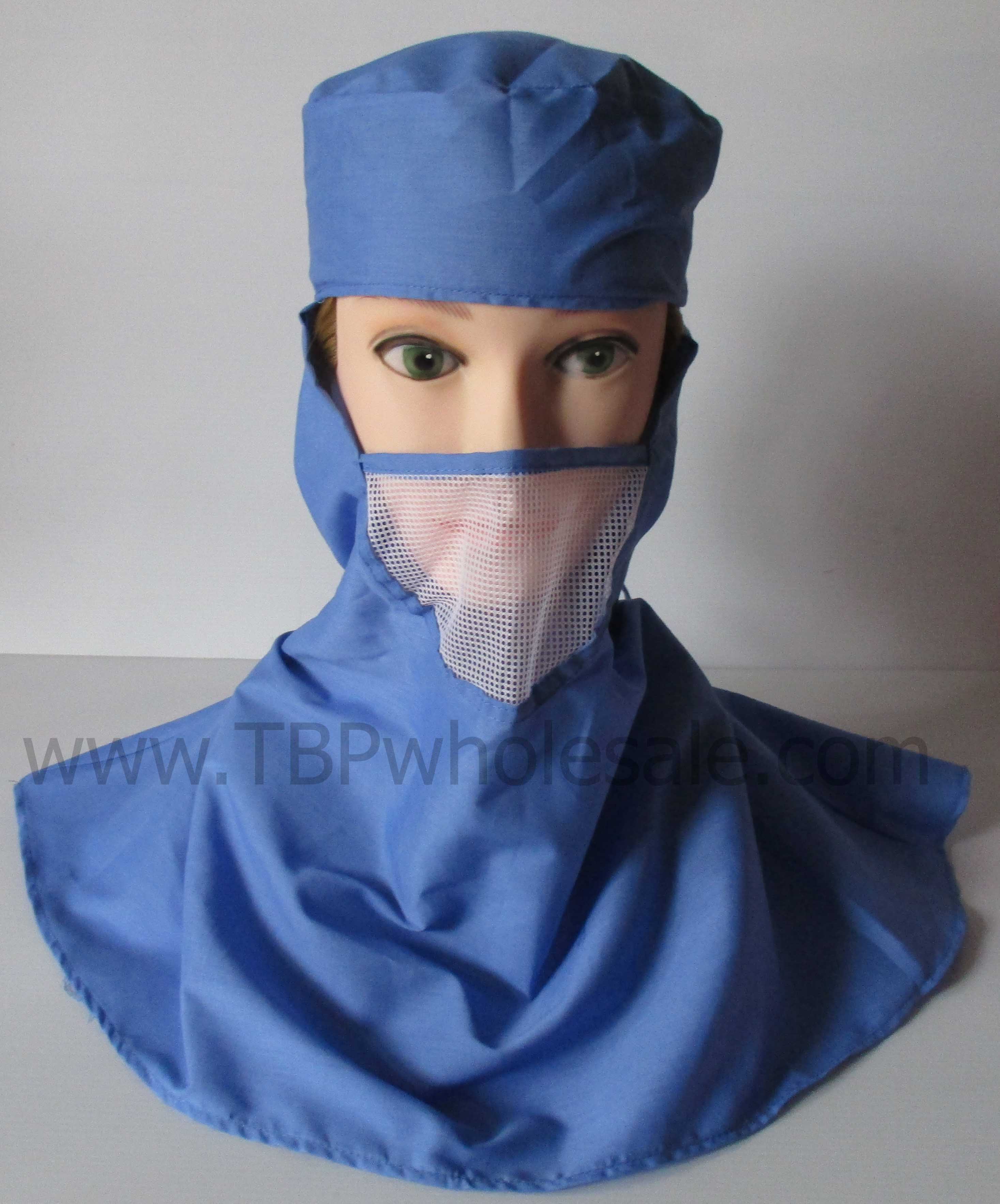 KA-007===ราคาส่ง 95 บาท ขั้นต่ำ 100 ใบ หมวกคลุมไหล่ ไม่มีปีกหมวก ผ้าทั้งใบ มีตาข่ายปิดปากหนึ่งชั้น ผูกเชือกด้านหลัง มีเทปเมจิกปรับศรีษะ สนใจติดต่อ 0810110084