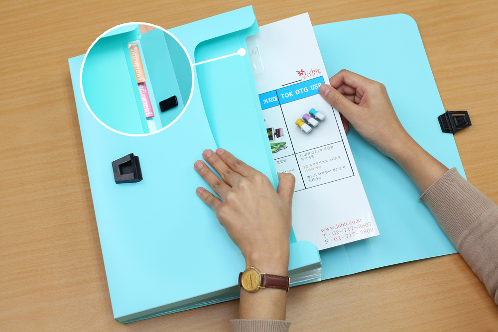 Pocket Expanding Document Carrying Bag A4 EX-046