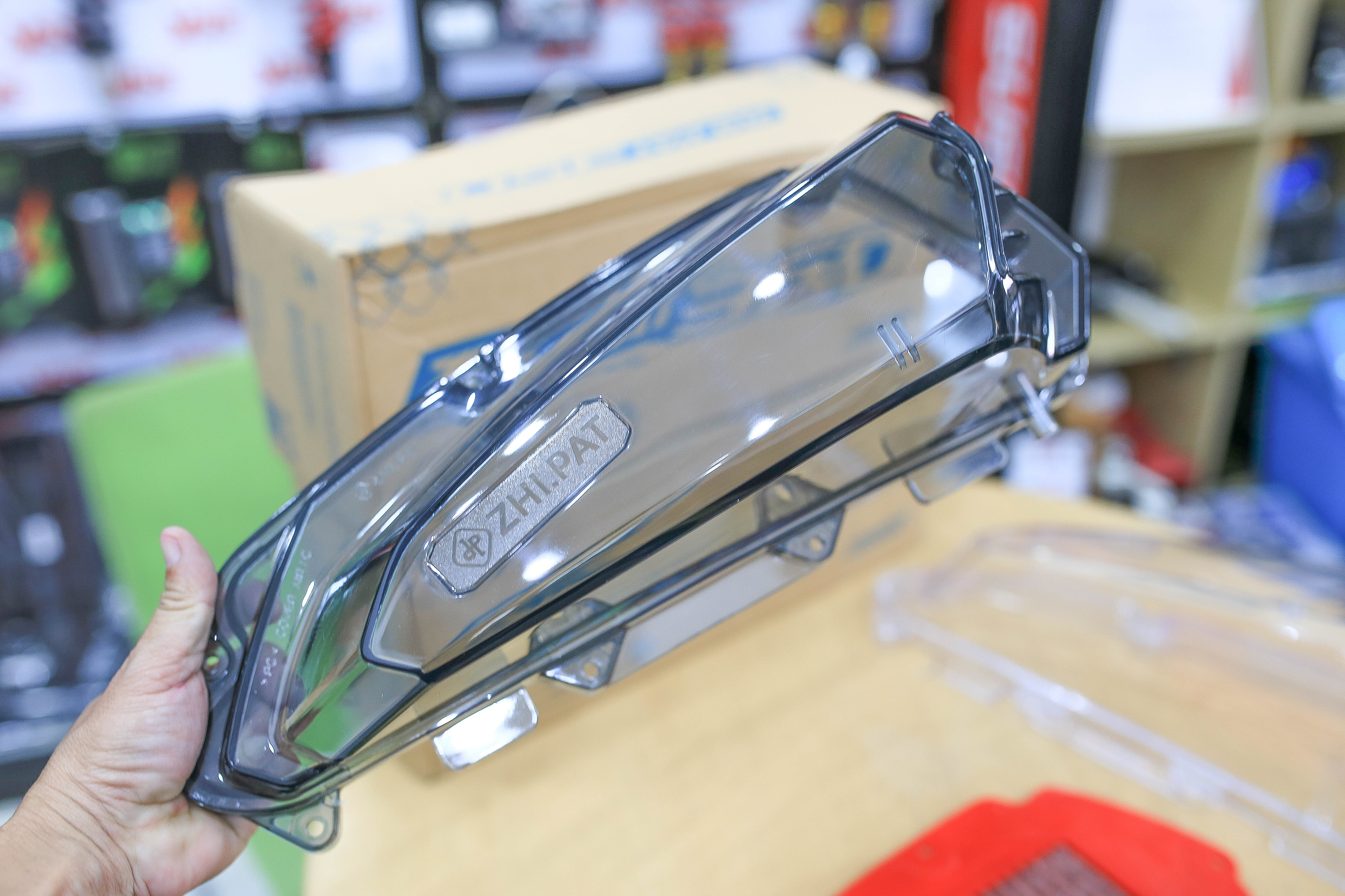 ฝาครอบหม้อกรองอากาศ FORZA350 มีสี.ใส.กับ สี.ฟิมล์+กรองผ้า แท้เวียดนาม ราคา1700