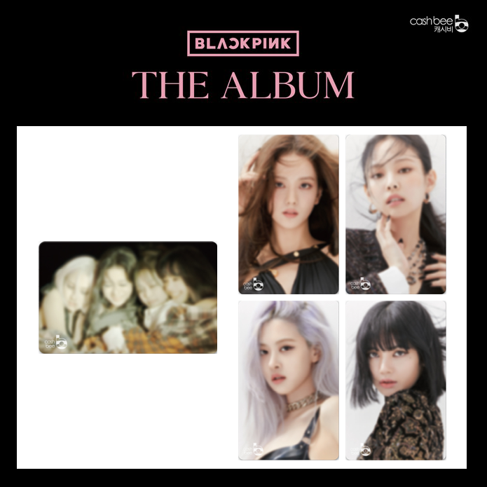 [PRE-ORDER] BLACKPINK - Cashbee Transportation Card "THE ALBUM"