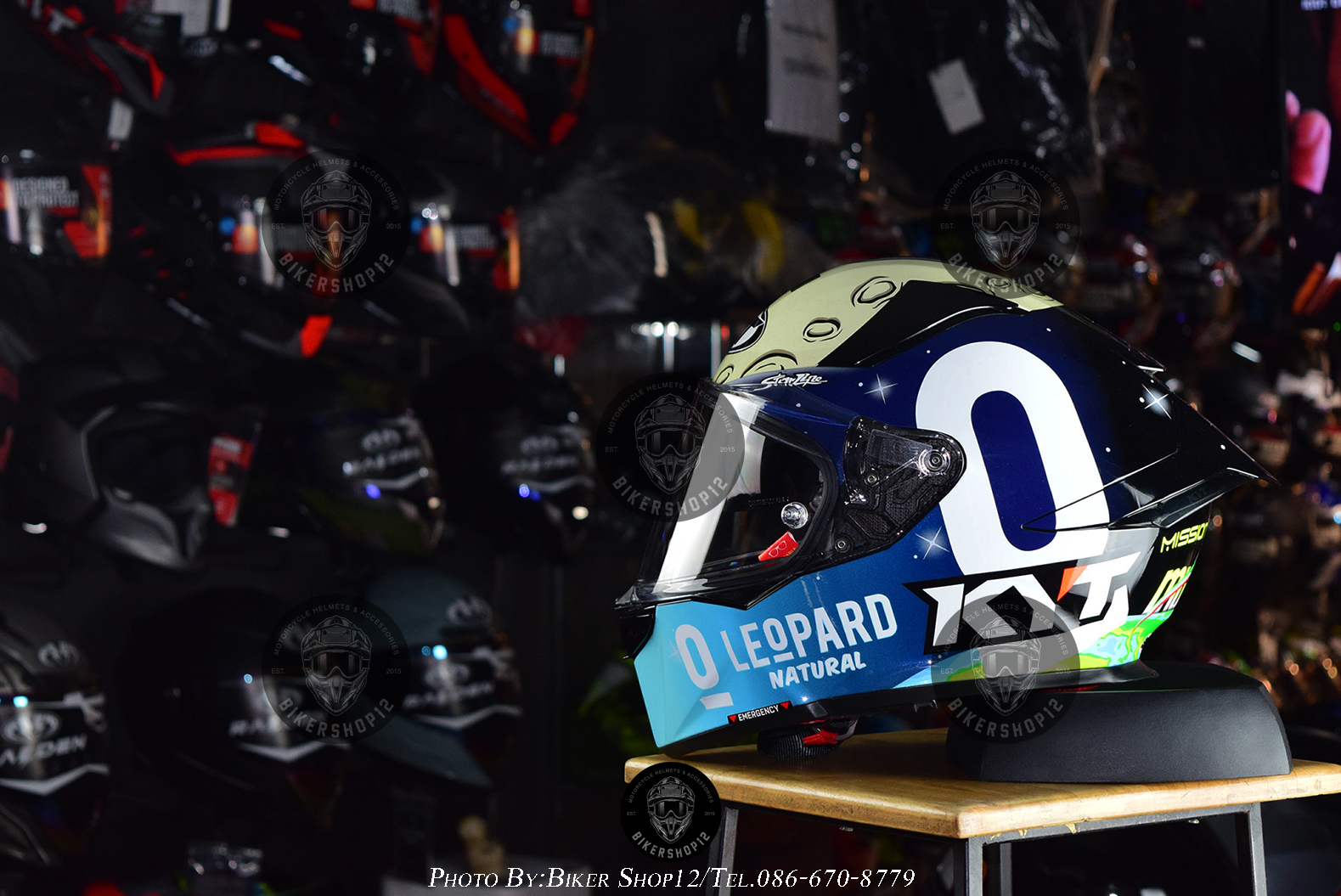 หมวกกันน็อคKYT รุ่น R2R PRO FOGGIA MUGELLO REPLICA 2022