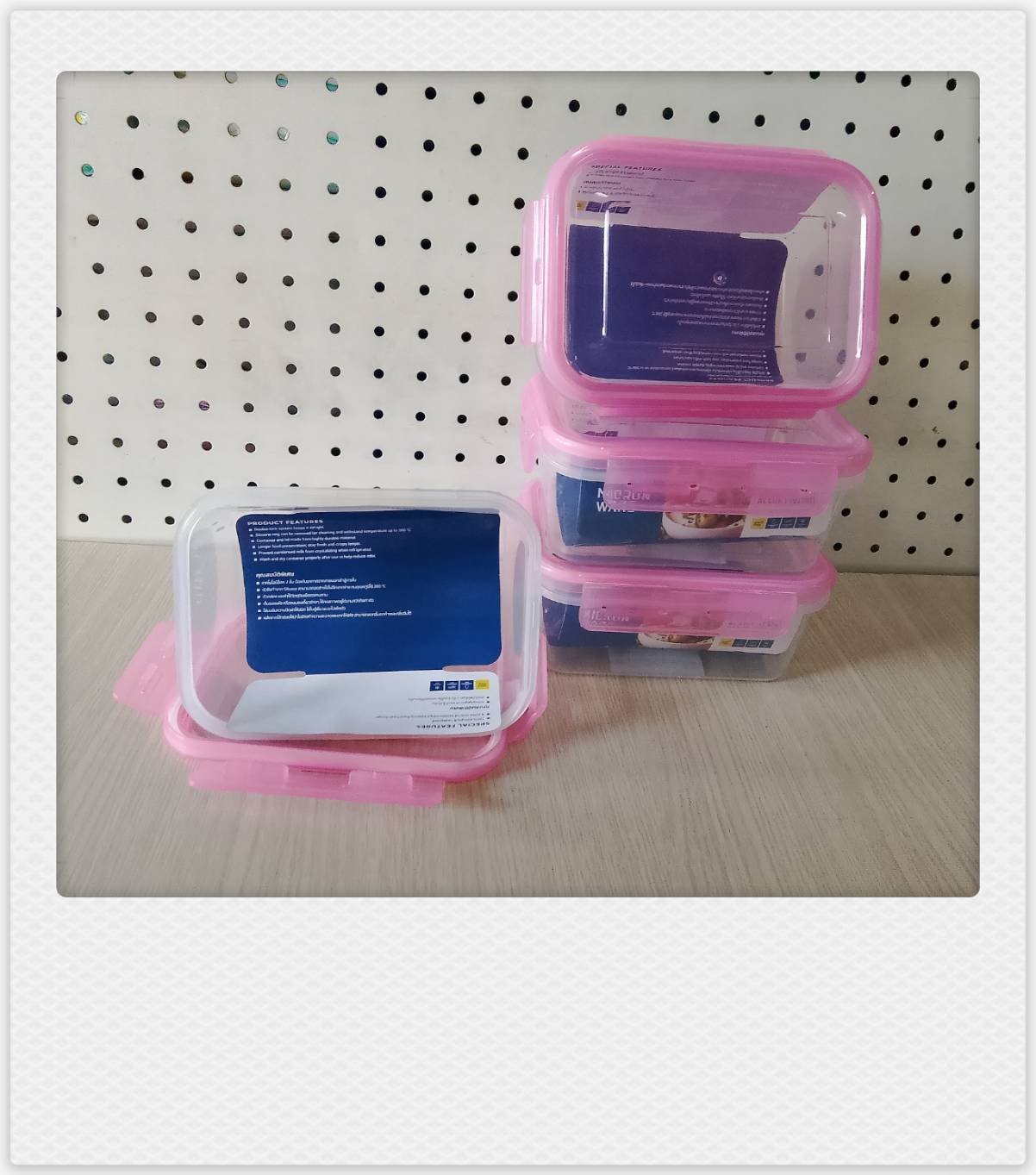 กล่องผืนผ้า Smart Lock No. 6505 (JCP) 10*15*7