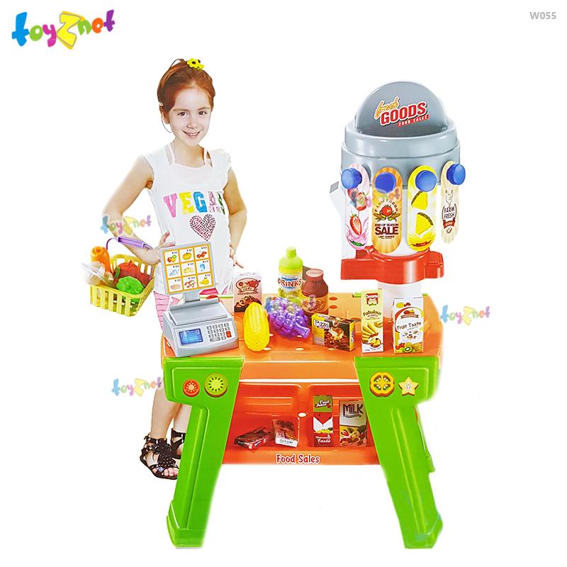 Toyznet Supermarket Cash RegisterTable Set (45 pcs) no.W055