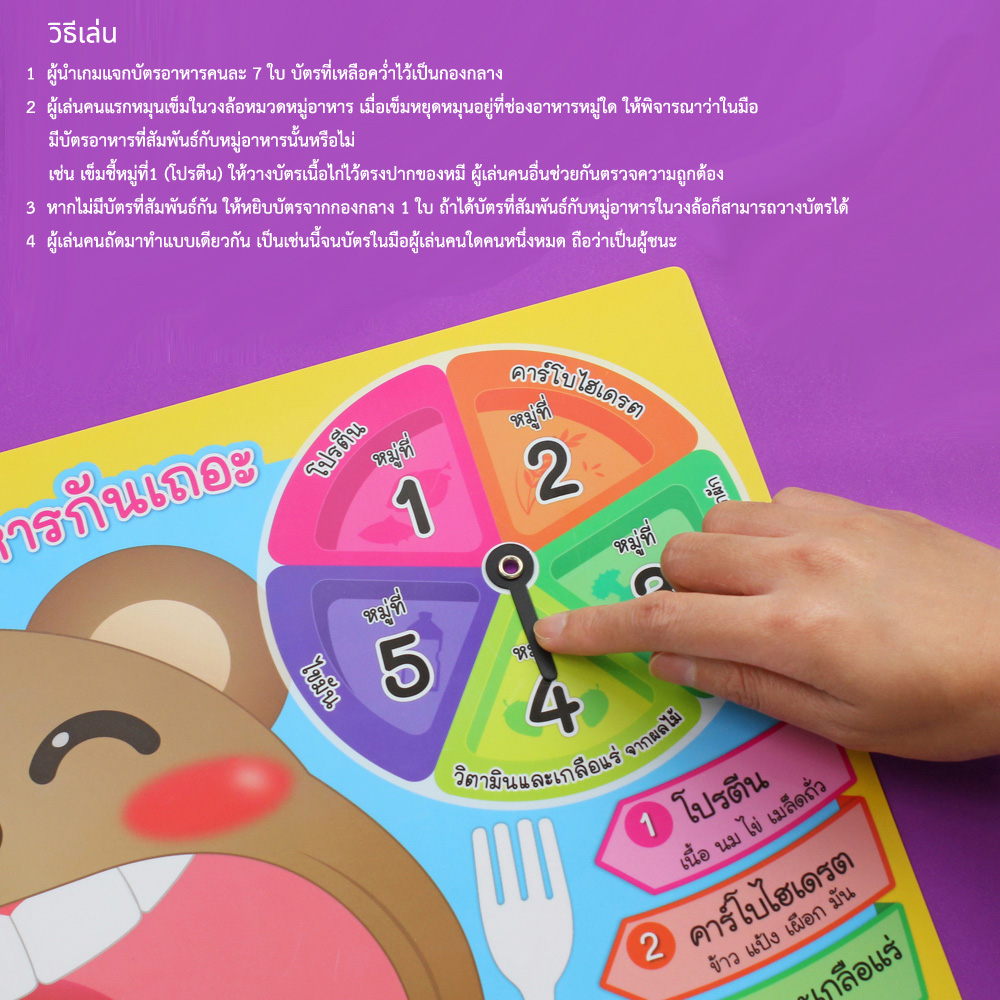 บัตรคำ Flashcards อาหารหลัก5หมู่ ET-599