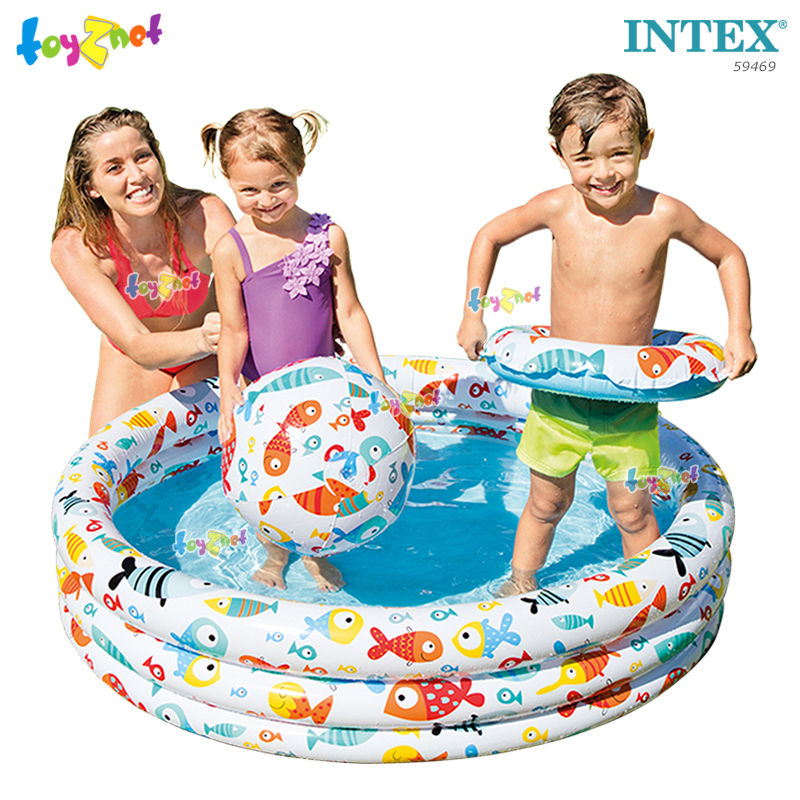 Intex Fishbowl Pool-Ball-Ring Set 52in (1.32x0.28 m) no.59469