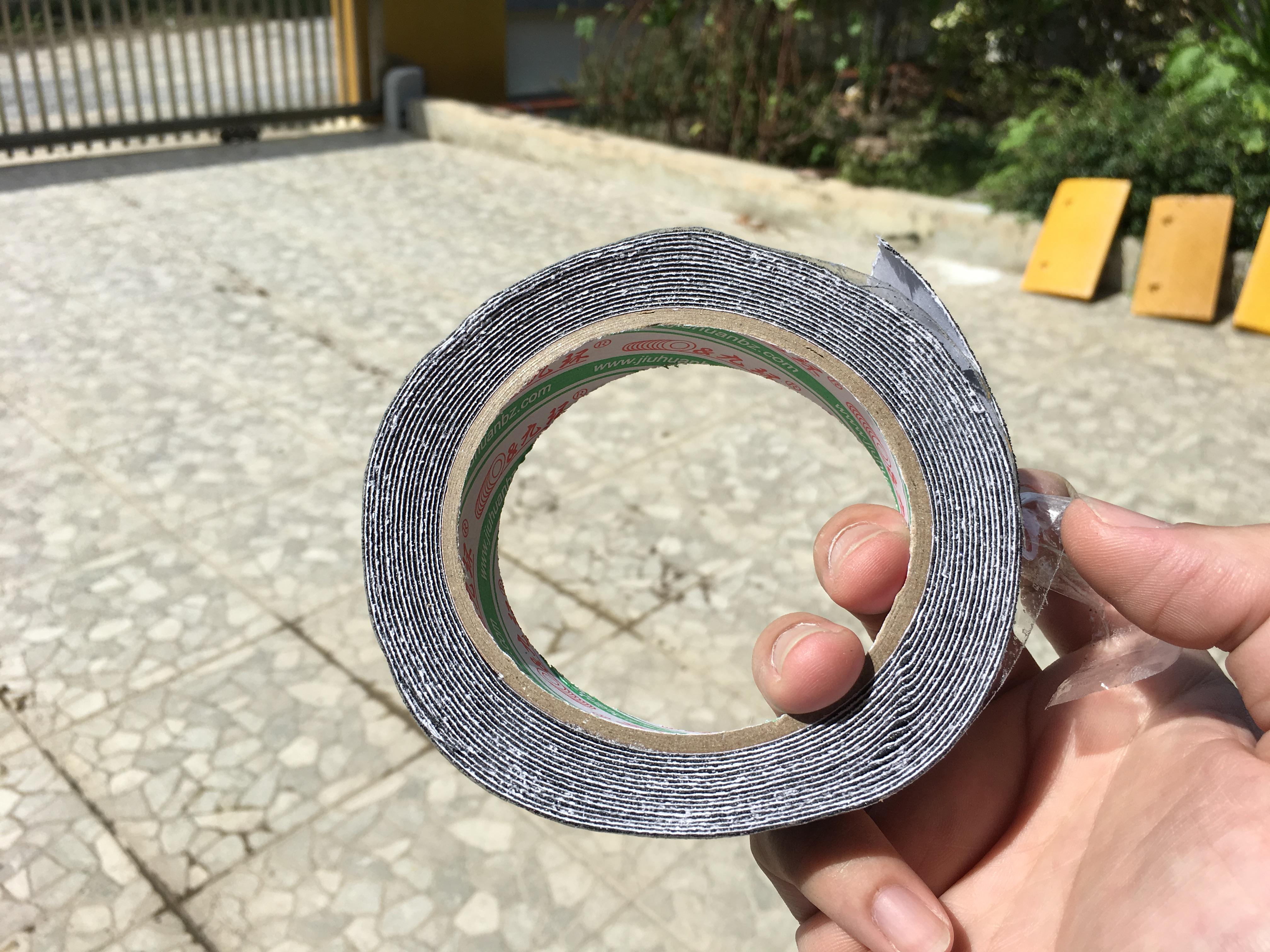 เทปกันลื่น สีดำ กว้าง 1 นิ้ว x ยาว 5 เมตร - Non-slip warning tape black 1"x5m