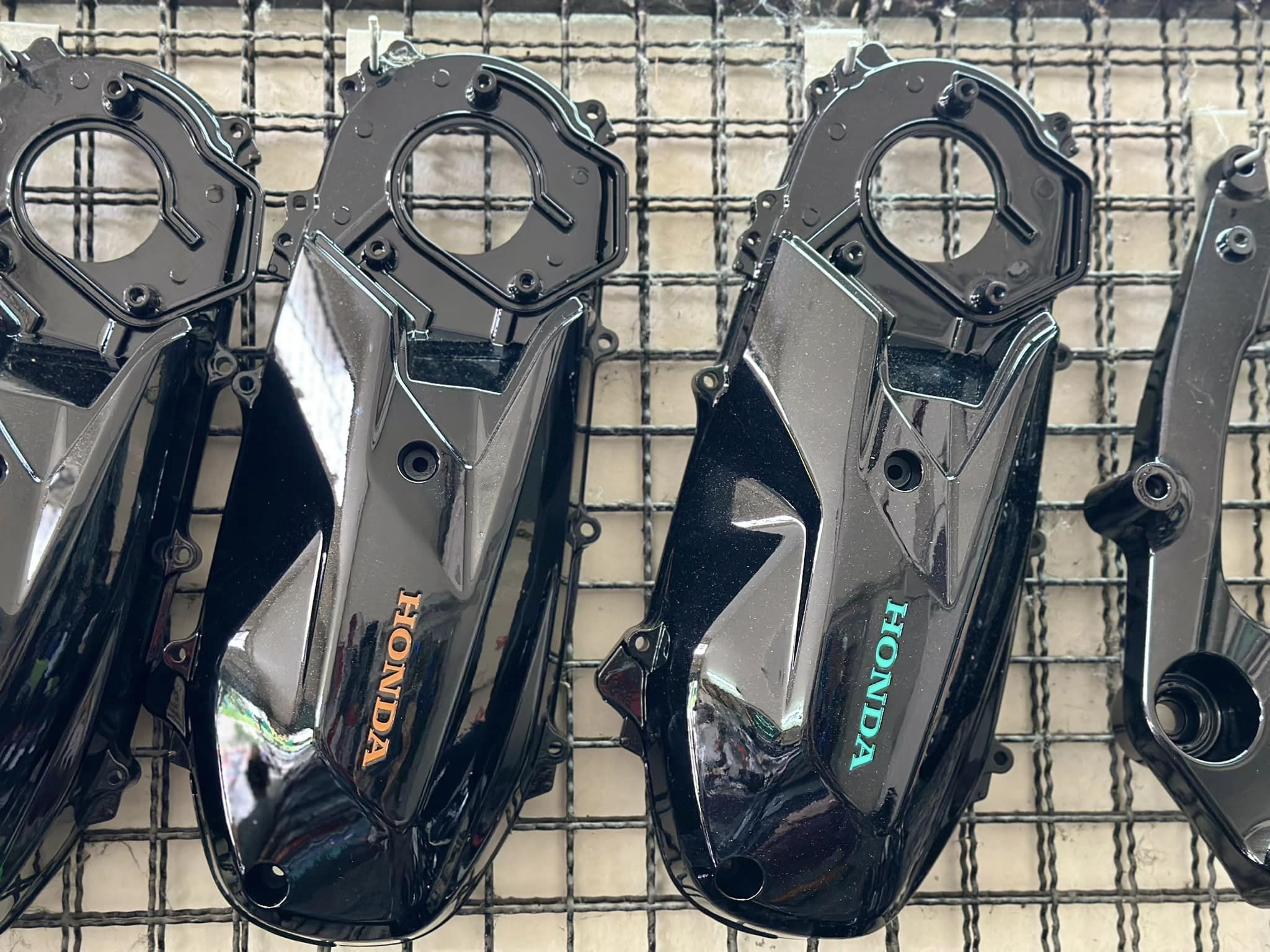 ล้อ-จับหลัง-แคร้-สวิงอาร์ม ทำสี พร้อมสับ Honda Giorno+