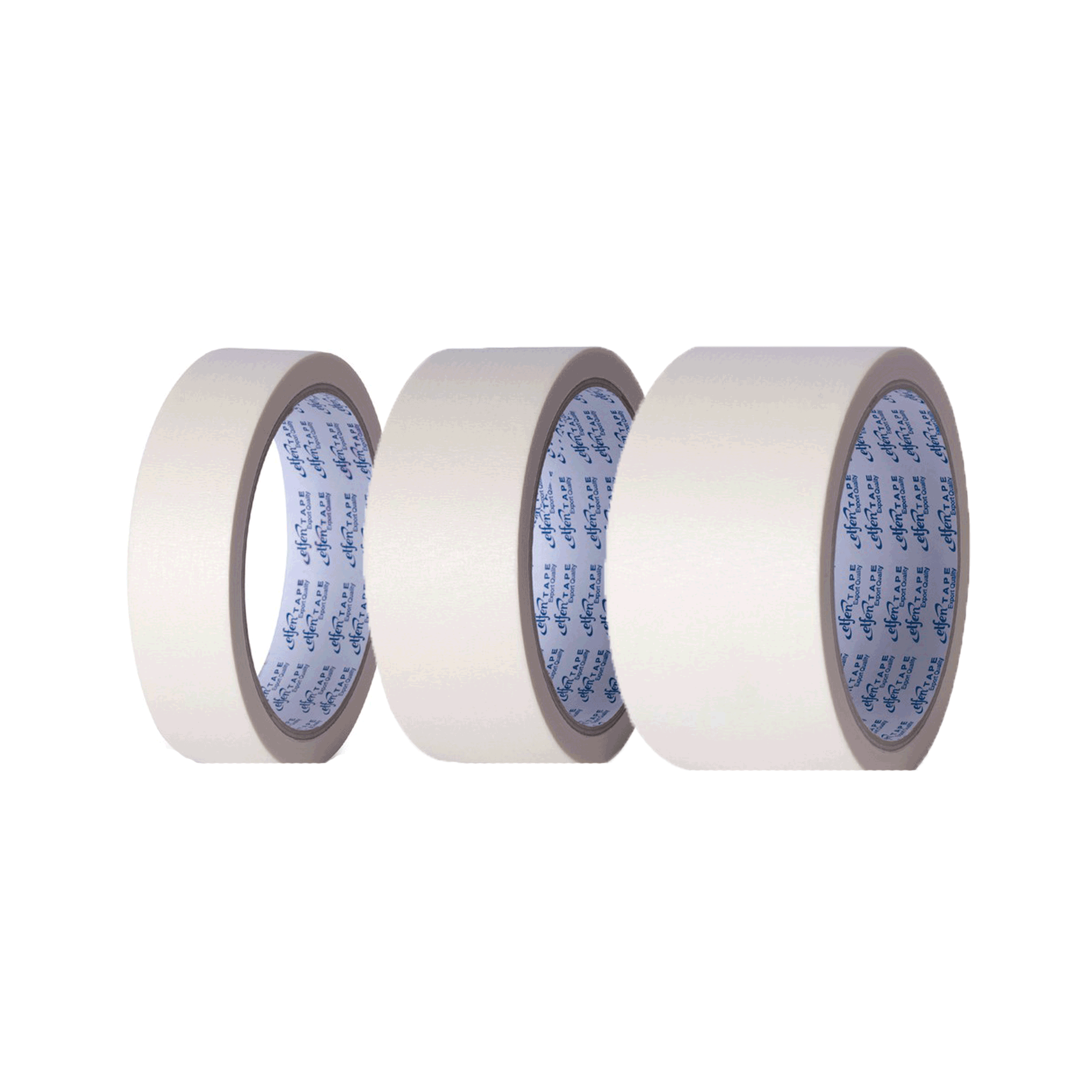 เทปกาวย่น Masking Tape เอลเฟ่น Elfen กระดาษกาวย่น จำนวน 1 ม้วน