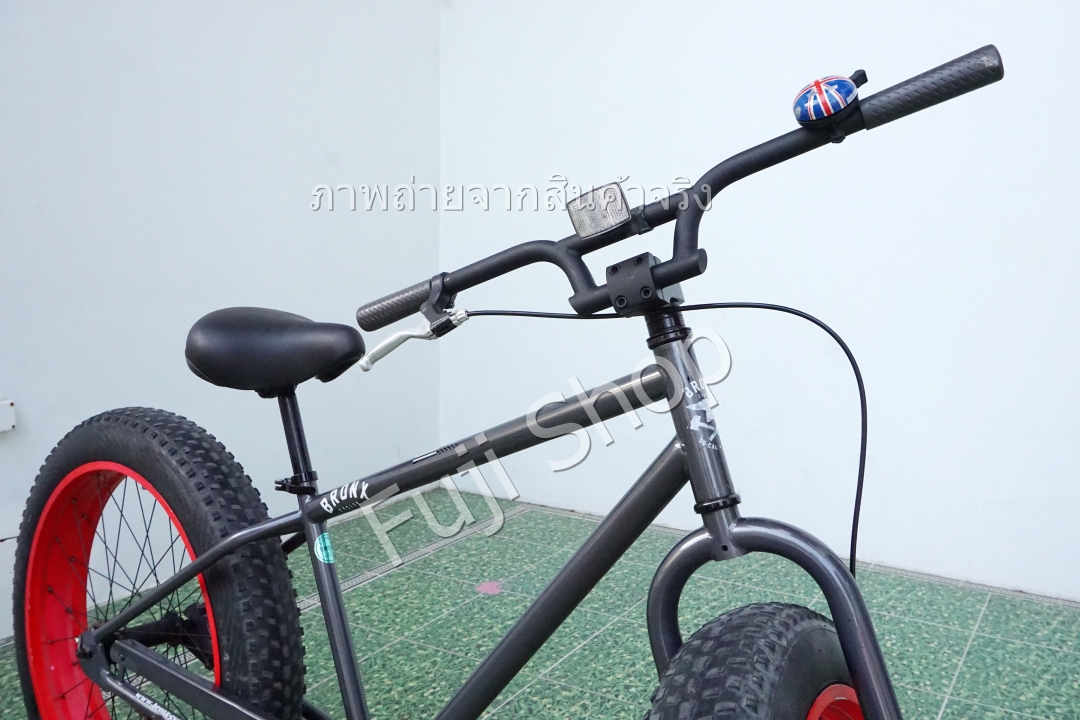 จักรยานญี่ปุ่น - ล้อ 26 นิ้ว - Fixed Gear - Bronx - สีดำ [จักรยานมือสอง]