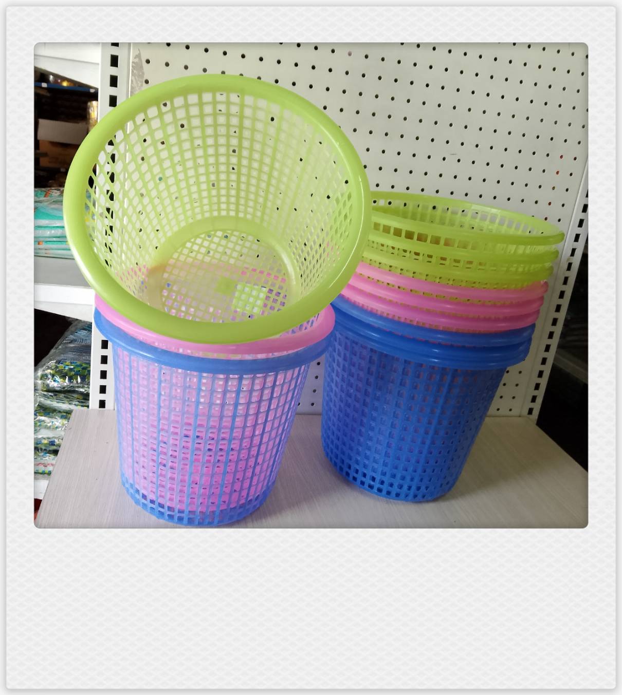 ตะกร้ากลม No.133 ใส (SRT)