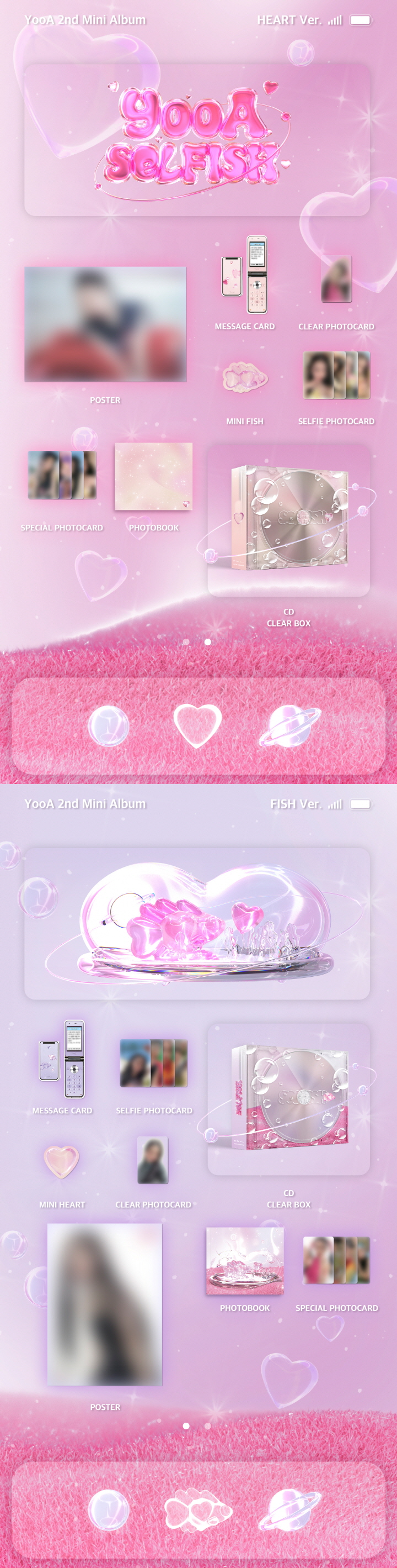 [PRE-ORDER] YOOA - 2nd Mini Album "SELFISH"