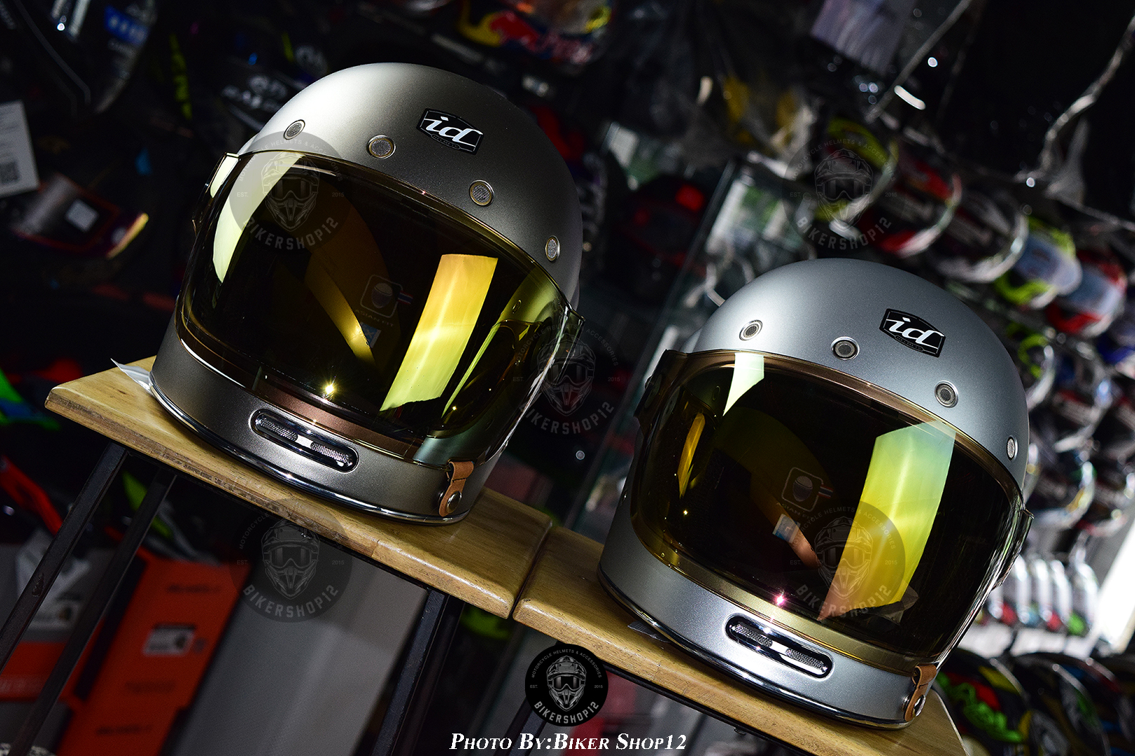 หมวกกันน็อค ID Rocket ALUMINUM GREY MATT