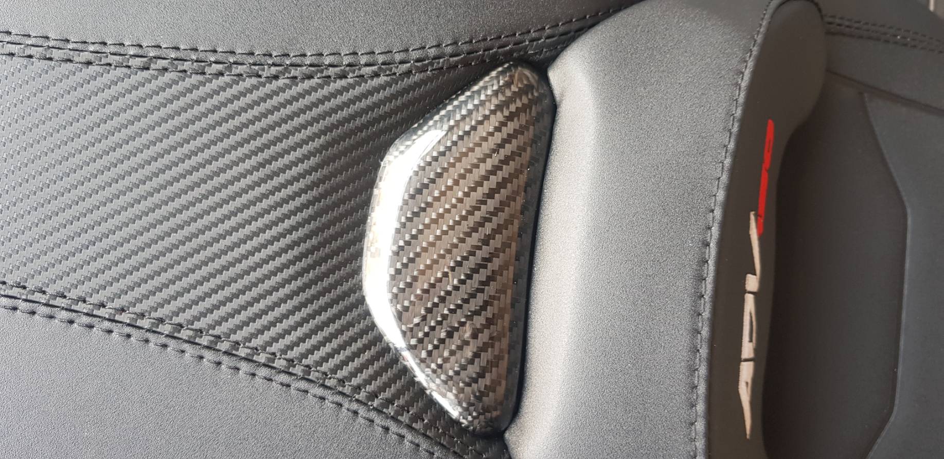 เบาะสปอร์ตเครฟล่าโครงเทียม ADV คาดลาย BM หน่อยวัดด่านราคา3500 ขายขาด