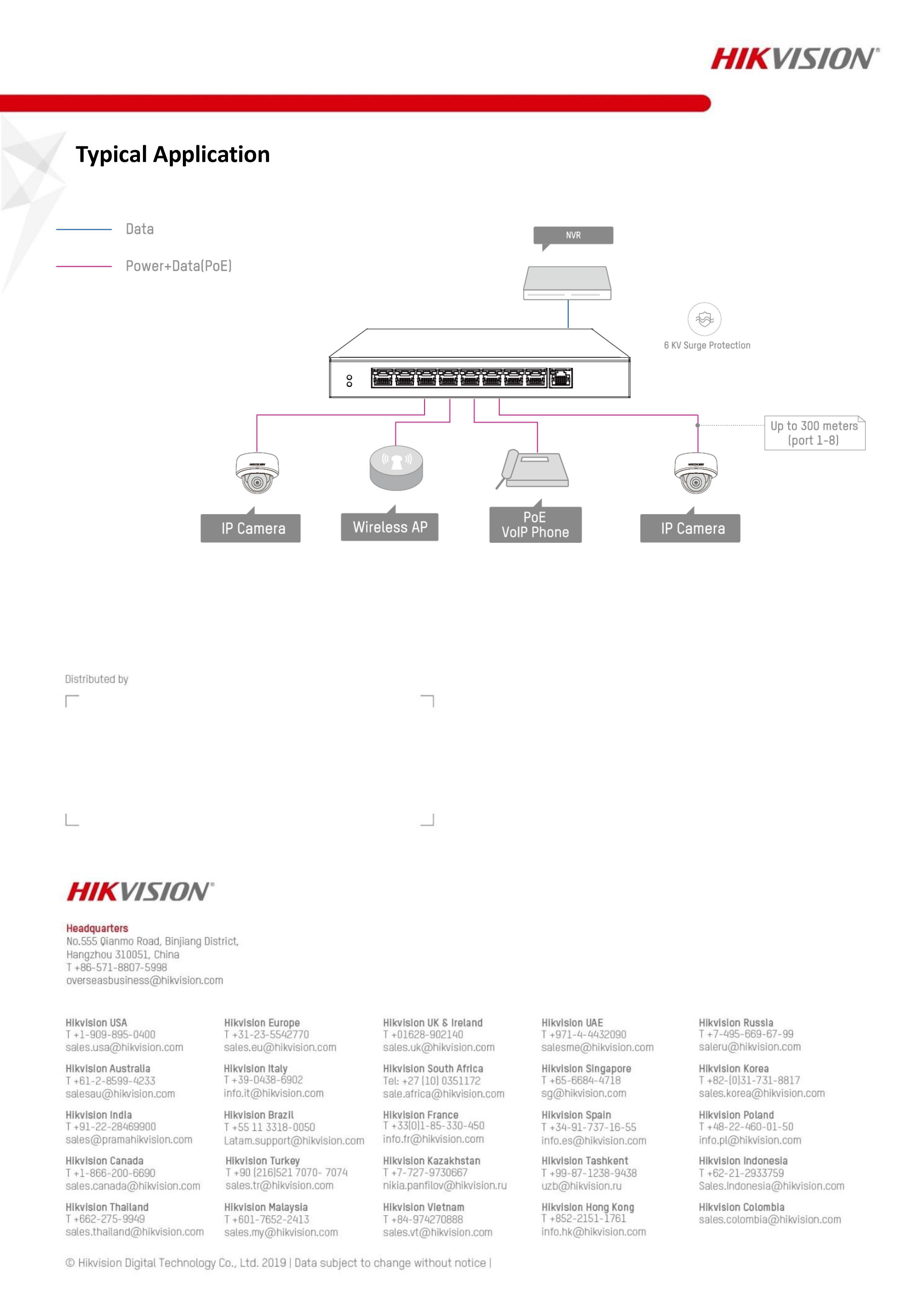 HIKVISION DS-3E0109P-E/M POE SWITCH 8+1 Port Fast Ethernet Unmanaged POE Switch BY BILLIONAIRE SECURETECH DS-3E0109P-E/M