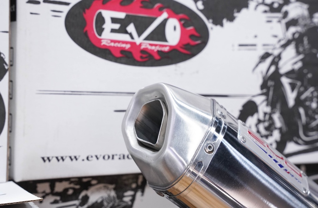 ท่อEVO SPORTS CLICK160 i / Pcx160 ตรงรุ่น มี มอก
