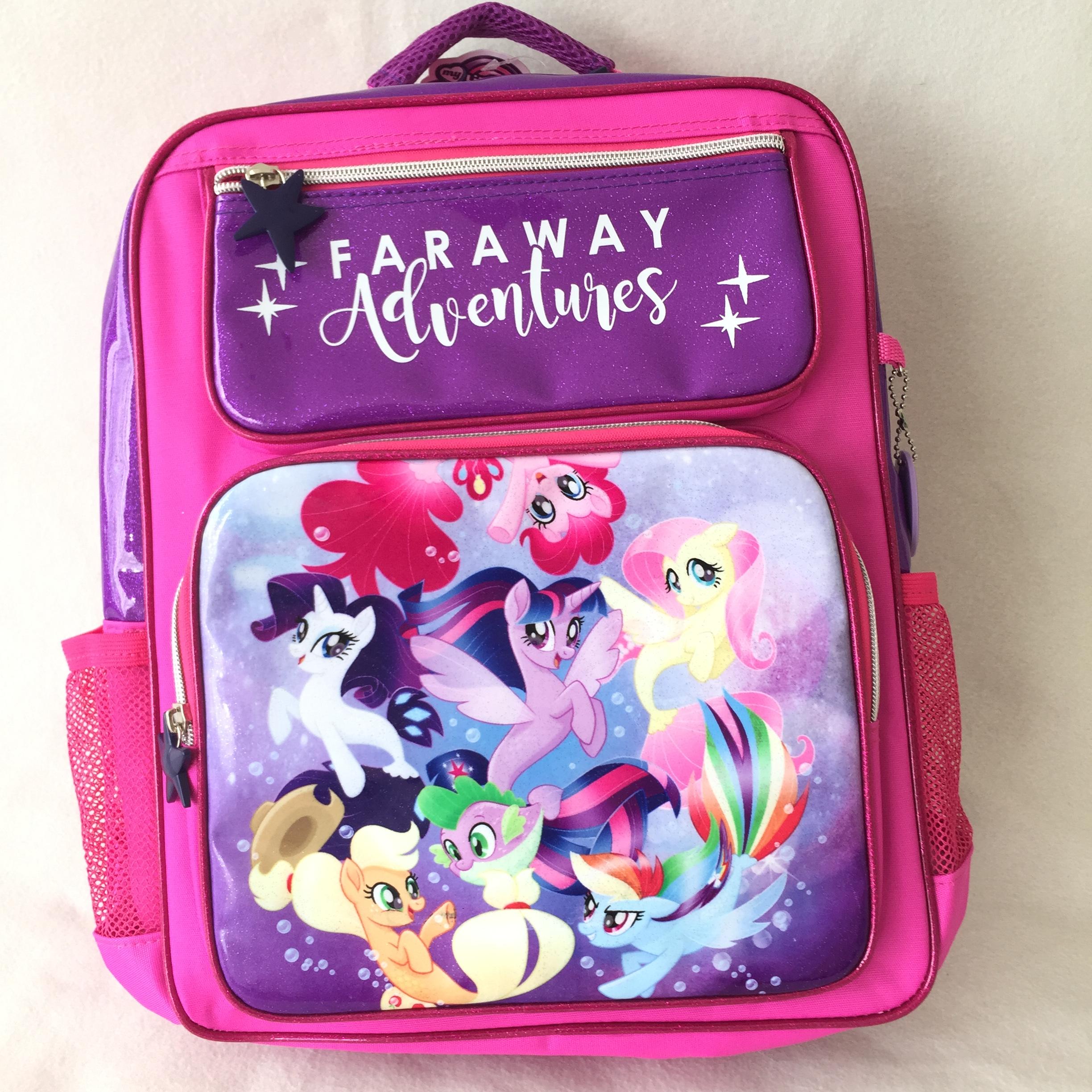 My Little Pony กระเป๋าเป้ 14 นิ้ว มาย ลิตเติ้ล โพนี่ My Little Pony Friendlyship is Sweet Backpack กระเป๋าสะพาย กระเป๋านักเรียน กระเป๋าเด็ก ชมพู 14 นิ้ว