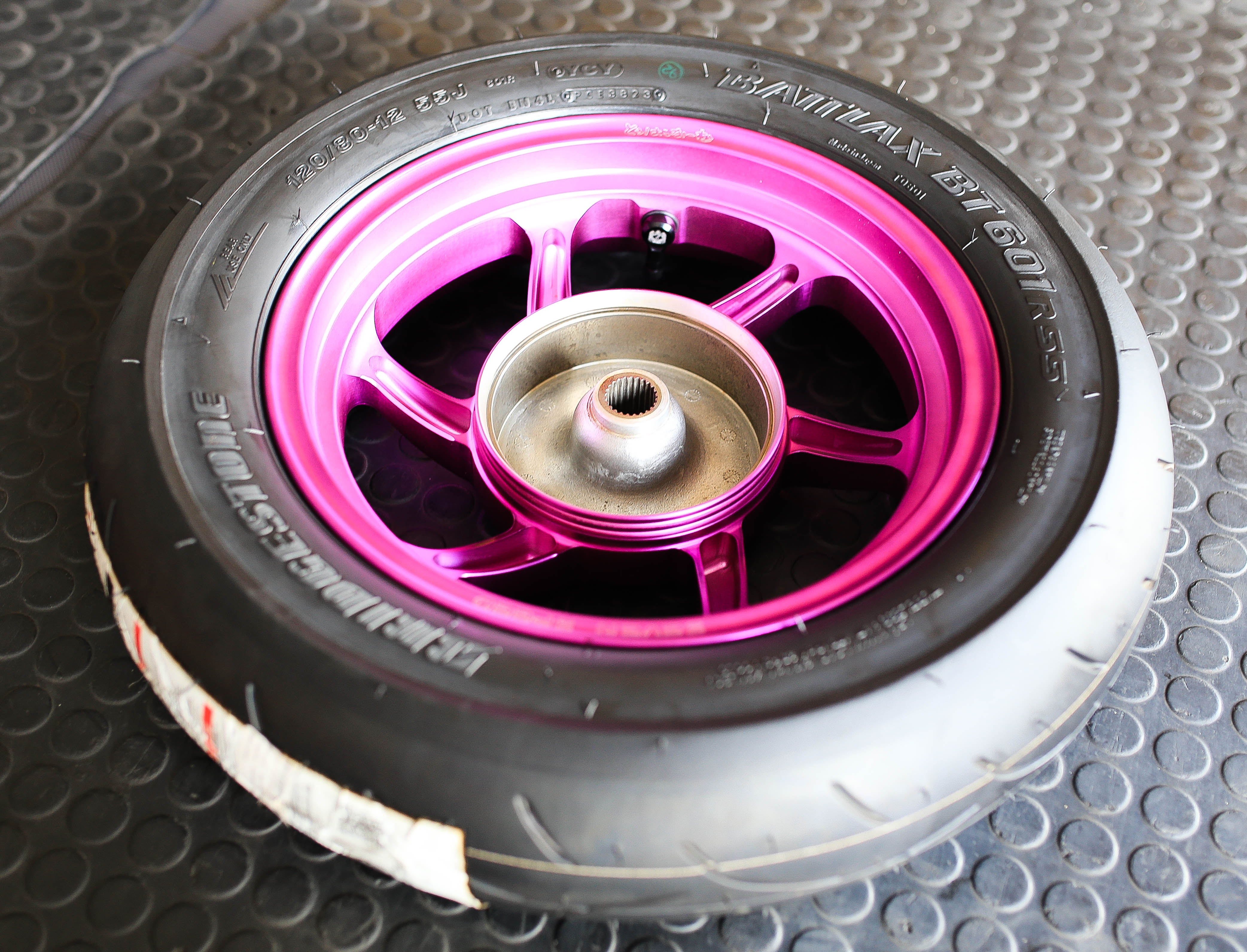 ล้อแม็ก Cnc Seven speed ตรงรุ่น Honda Giorno+