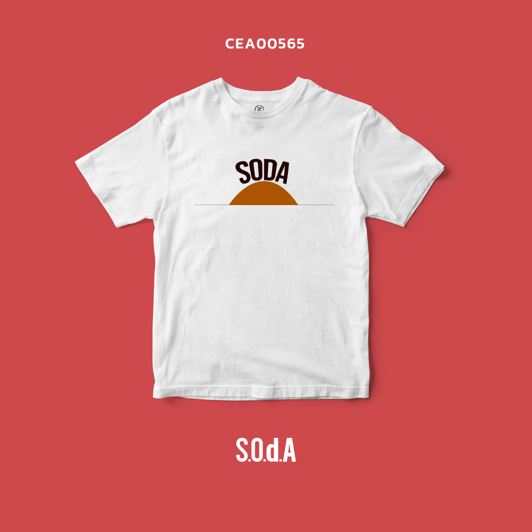 เสื้อยืด พิมพ์ลาย S.O.d.A Islander รหัส CEA00565 #เสื้อยืด #SOdA #SHOPTER
